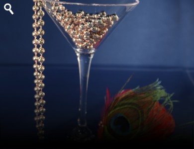 Acrylic Martini Glass 8Oz